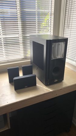 ELITE AUDIO 1500w Hd 5.1 Surround Sound Home Theater System Cinema Speakers