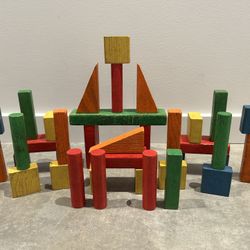 Vintage Wood Blocks