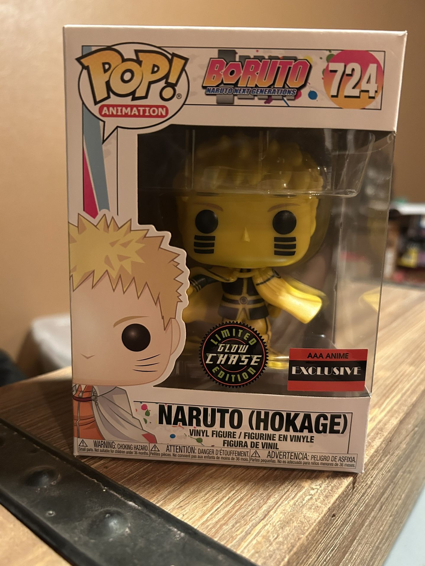 Funko Pop! Boruto Naruto Hokage Chase #72 Anime Exclusive Vinyl AAA Exclusive