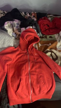 Red niki zip up for kids