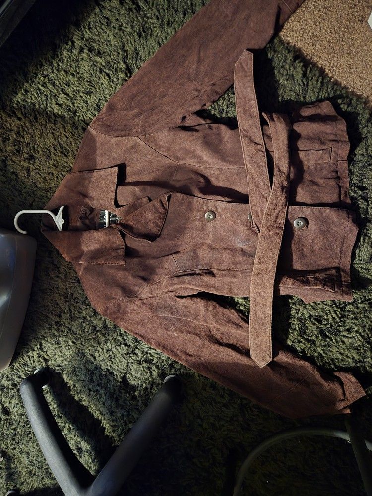 Wilson's suede women's jacket medium