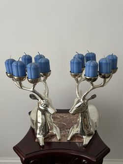Pair Of Candle Holders 