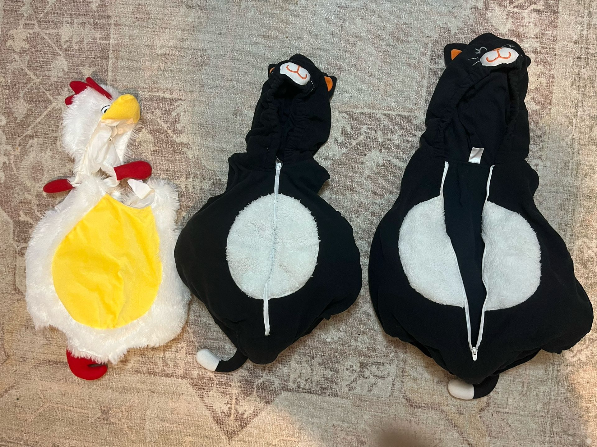 Halloween costume cat/kitty and chicken (for babies, toddler and adult) * see description for price