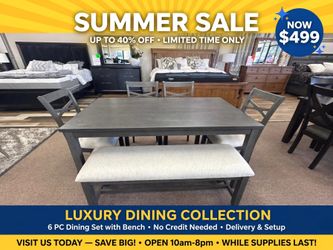 6 PC DINING TABLE