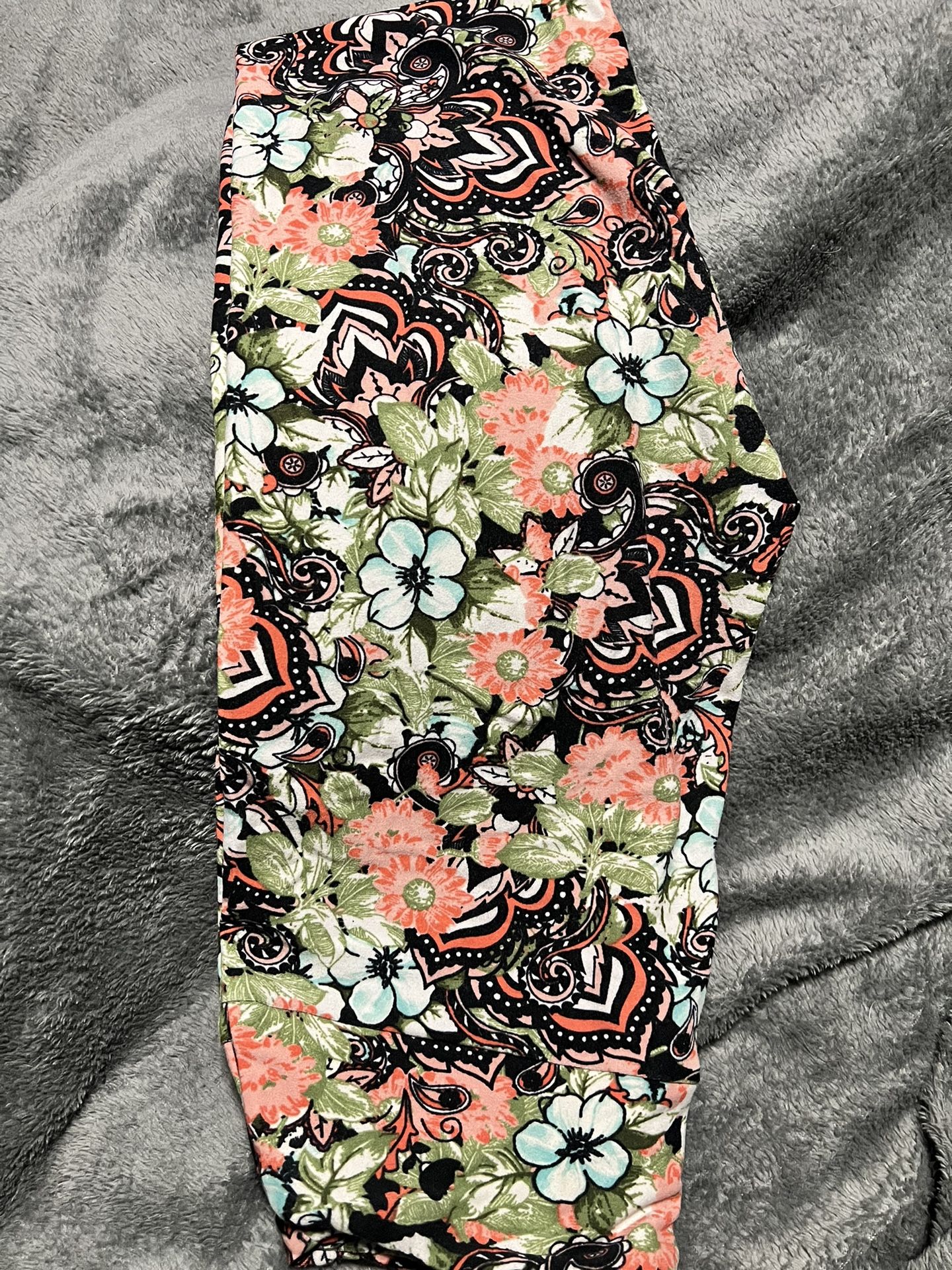 Brand New Floral LuLaRoe leggings