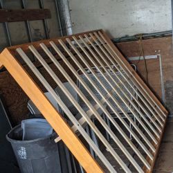 Solid Wood Queen Size Bed Frame