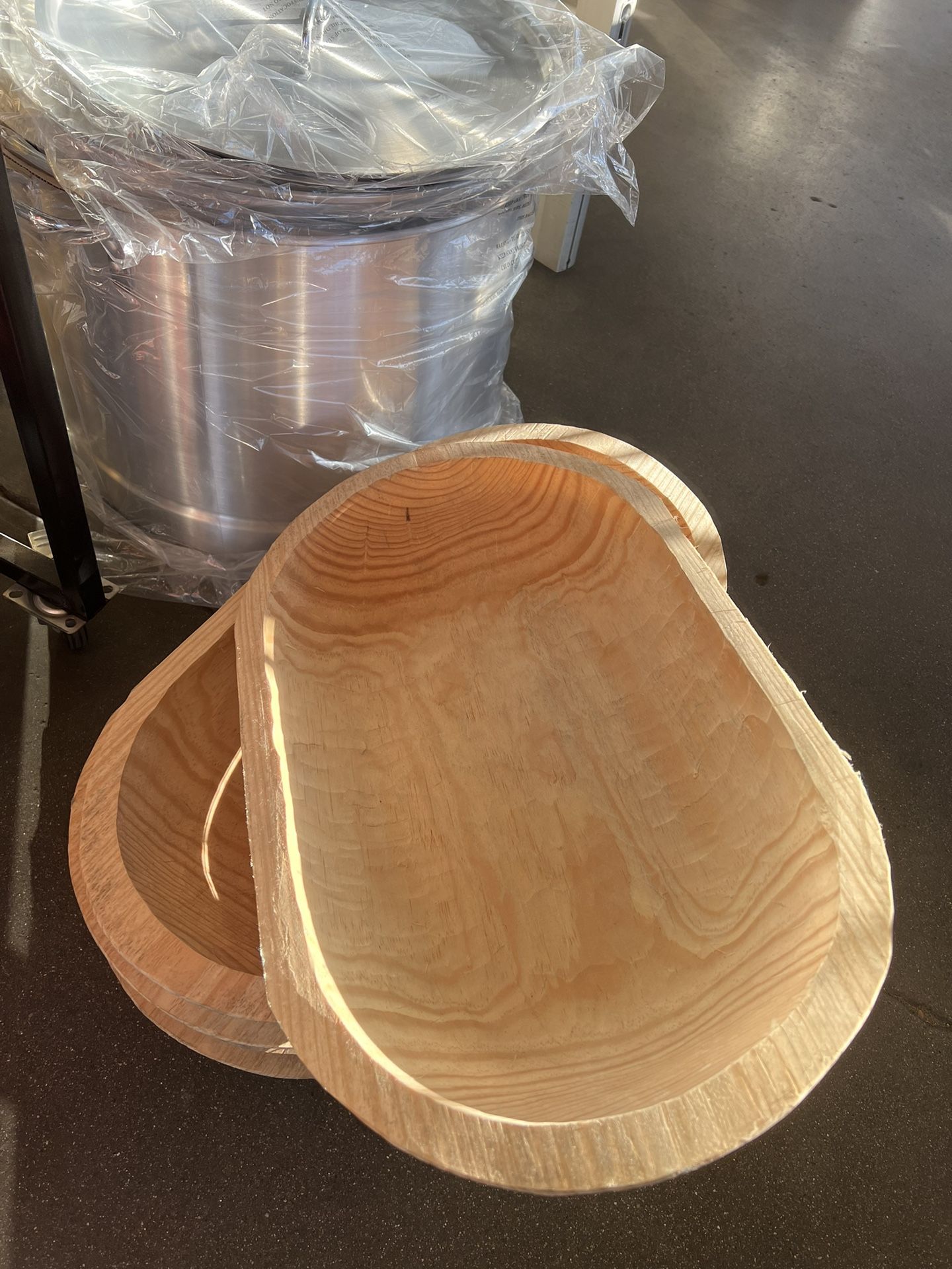 Batella Grande De 23 Pulgadas!! Para Mezclar De Madera! Hecha En México