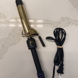 Hot Tools Signature Pro 1.25” Gold Curling Iron