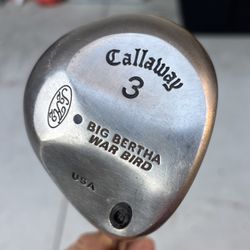 Callaway Big Bertha War Bird 3 Wood w/ Grafalloy AttackLite Shaft - Right-Hand