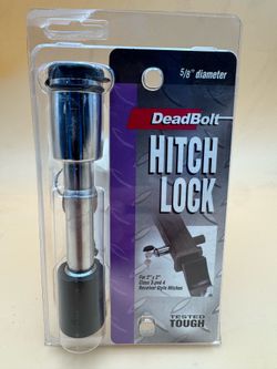 DeadBolt HITCH LOCK RH3 Class 3 & 4 2"x 2" receiver style hitches 5/8" hitch pin