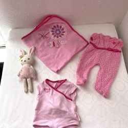 American Girl Doll Bitty Baby Purple Bathtub Retired