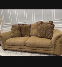 Sofa and love seat