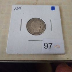 1916 Barber Dime