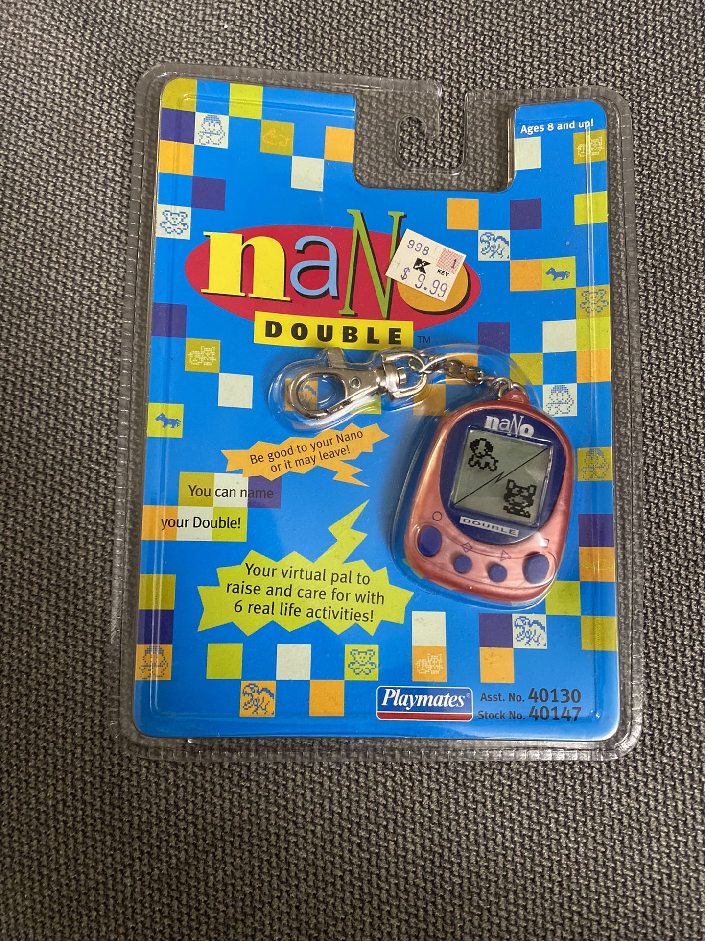 NANO Double Electronic Virtual Pet - 1997 Playmates - SEALED