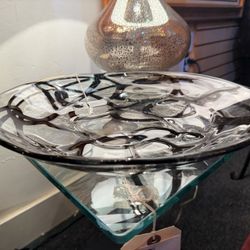 Handblown Glass Plate - 50% OFF OFFER!!!