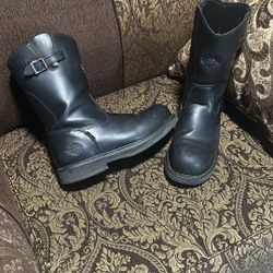 Harley Davidson Steel Toe Boots Sz 11Men