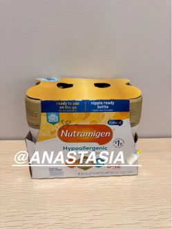 Infant Enfamil Nutramigen ready to feed Hypoallergenic Formula 6 pack 8oz