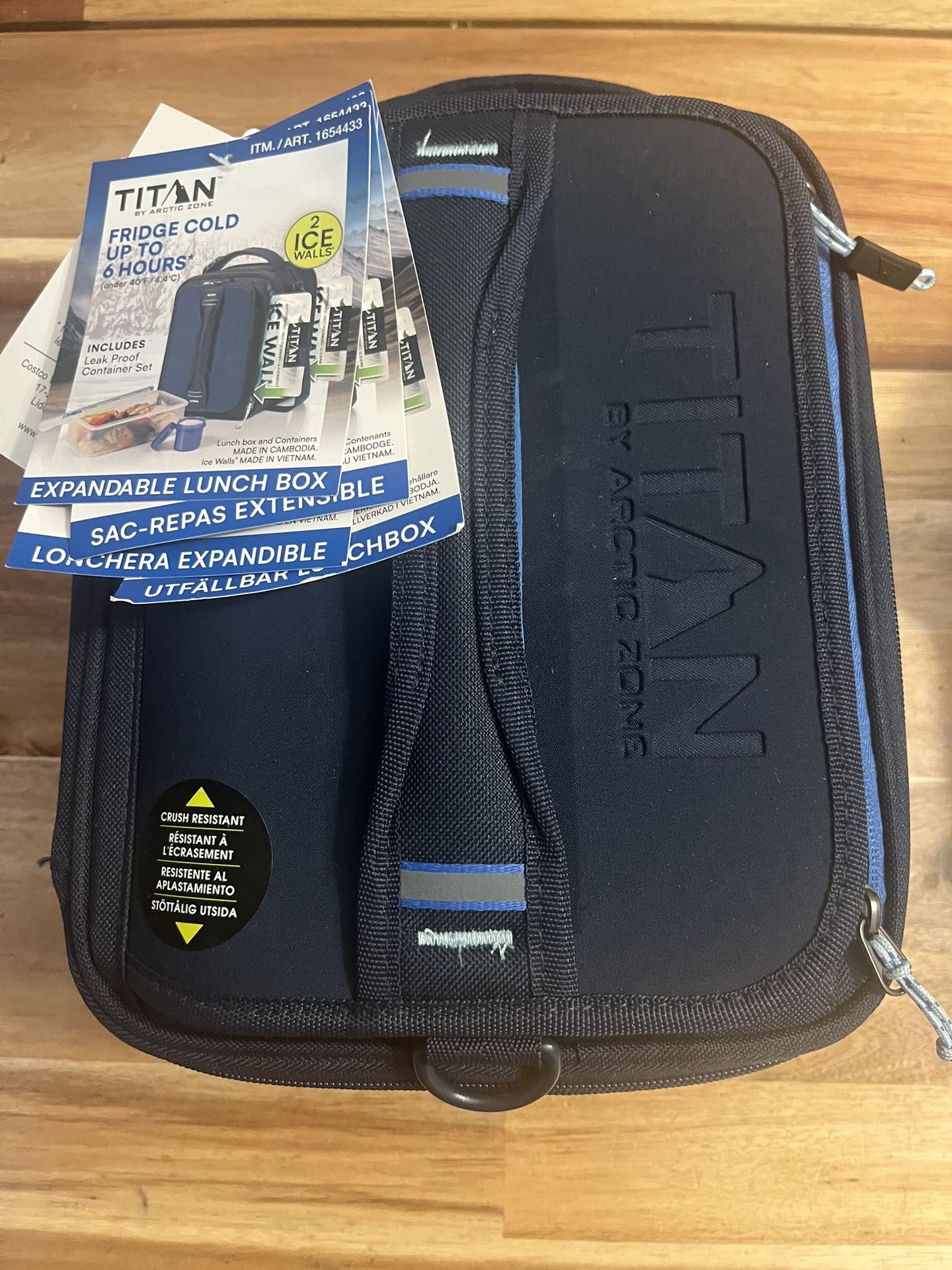 Brand New Expandable Lunch Box
