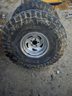 37x14.5x 15 open country 4 tires and 4 wheels .