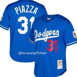 Men's Mike Piazza Dodgers Jersey (3XL)