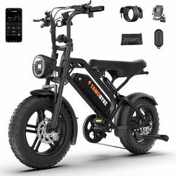 Tamobyke T16, max 30mph, 1500w ebike (only rode one time like new)
