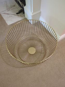 Gold Wire Basket