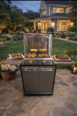 Brand new stainless steel bbq