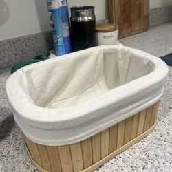 Wooden Storage Bin