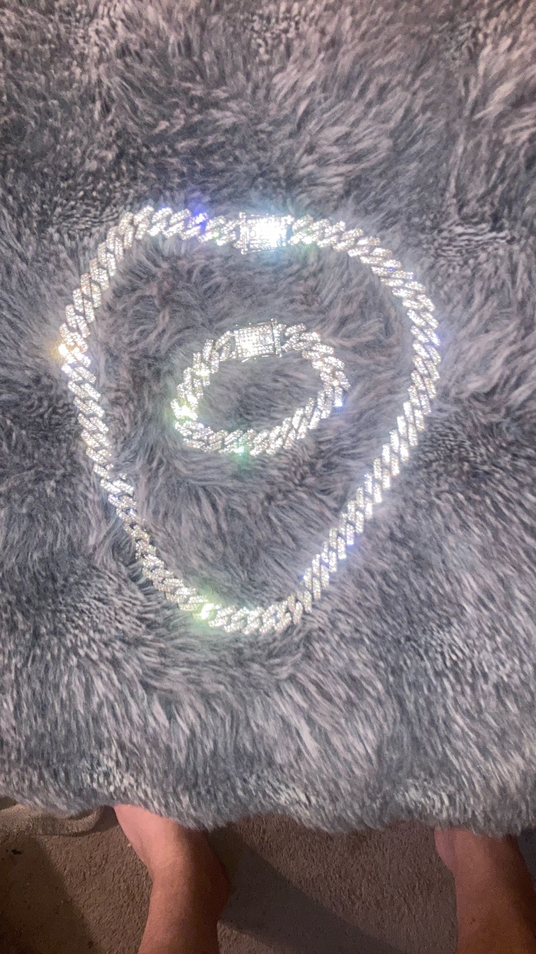 Diamond Chain, And Bracelet