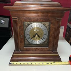 Howard Miller Mantel Clock With Key #612436