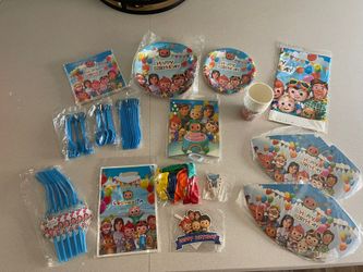 Cocomelon Birthday Decorations/supplies