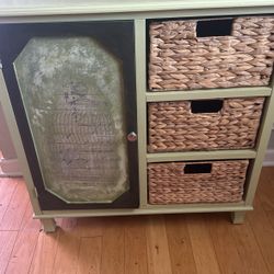 Small Entry Table/ Storage Shelf