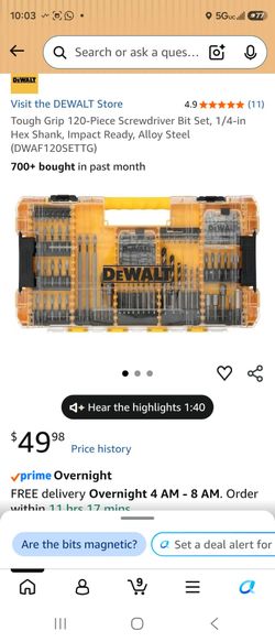 DeWALT screwdriver set