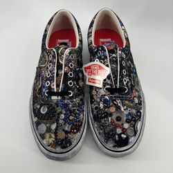 Supreme Vans Mile Kelley Black Gray 11.5 U.S