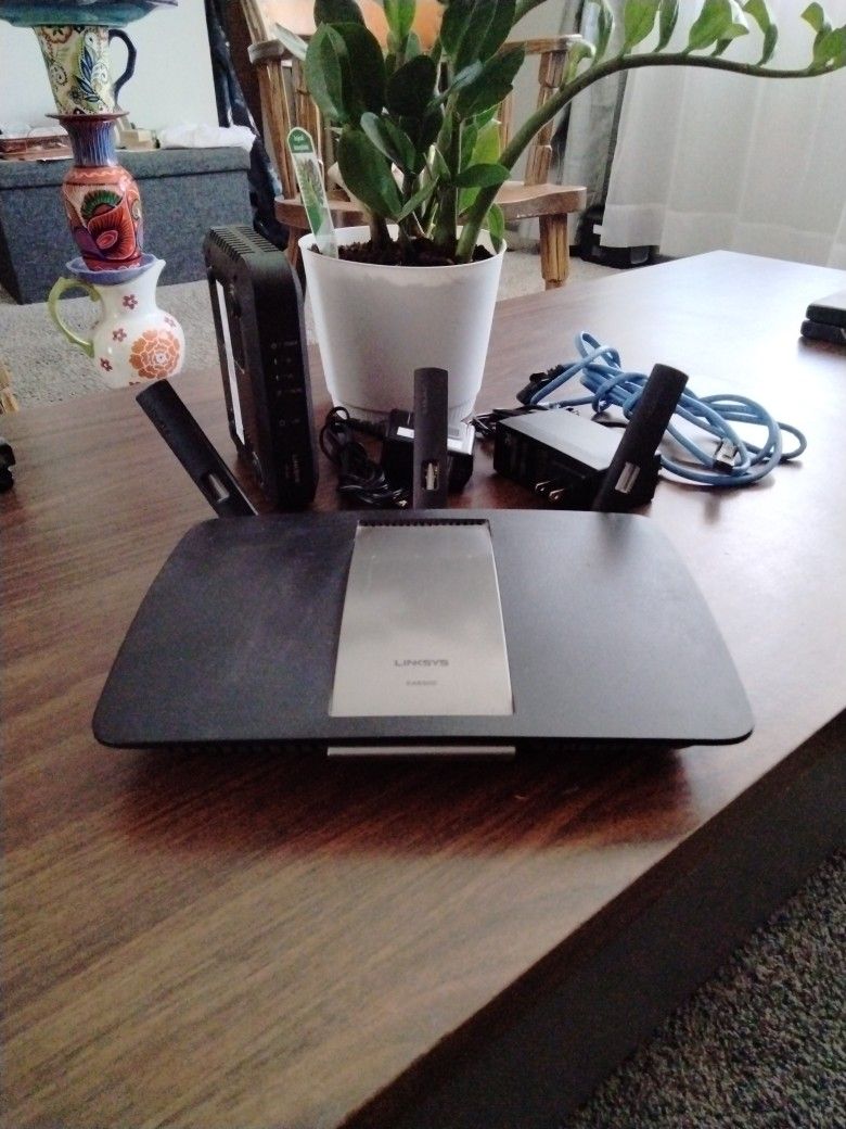 Linksys Modem and Wireless Router