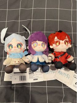 Frieren Beyond Journey's End Frieren, Fern, and Stark Twinkle Friends 7" Plush
