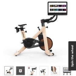  Freebeat lit Stationary Bike With Screen For Workout Classes