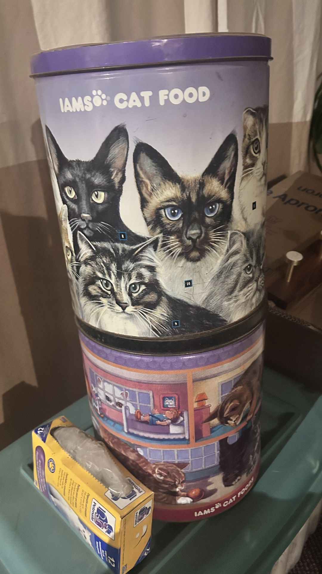 Cat Food Tins X2