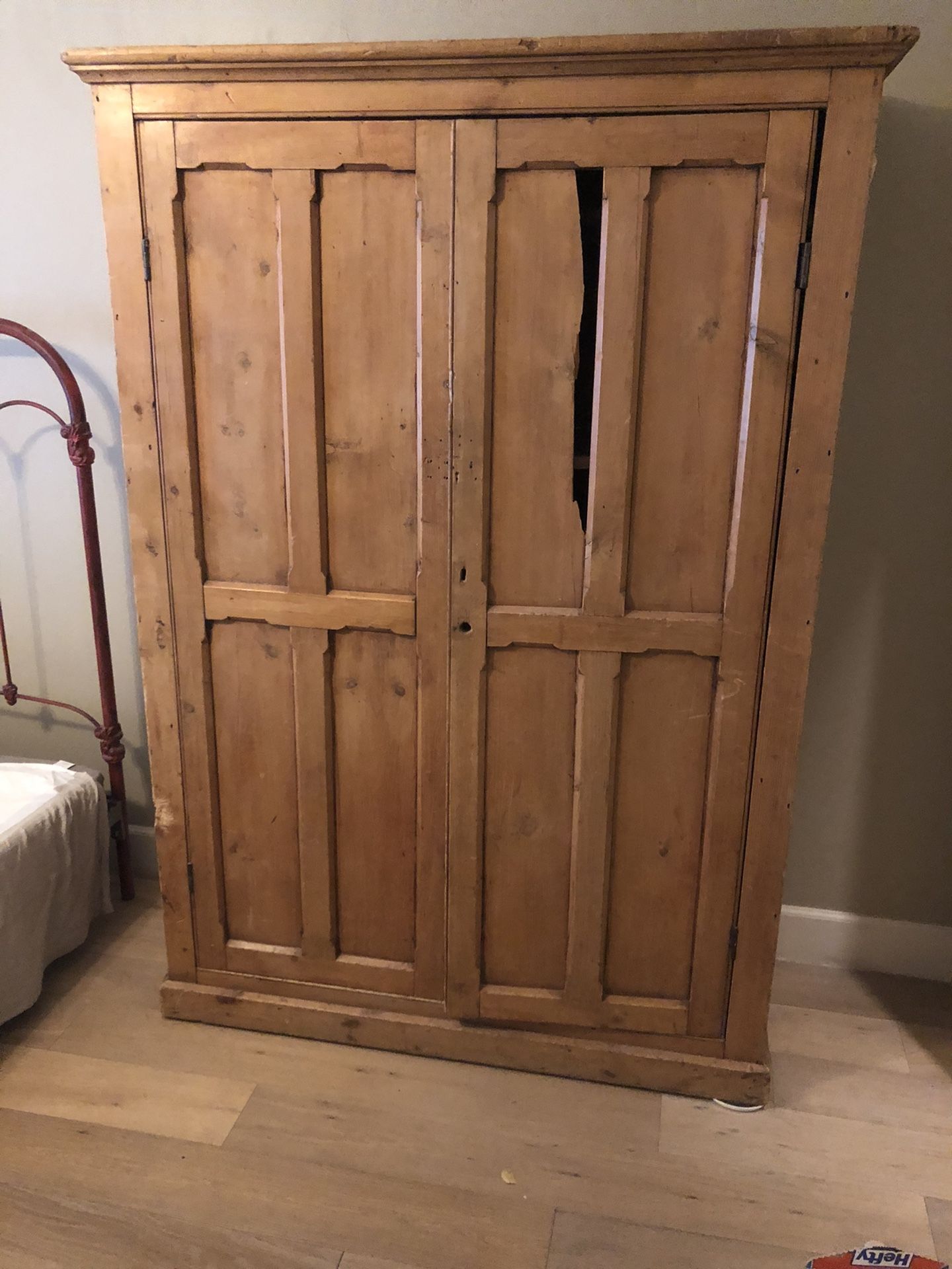 Antique Pine Armoire