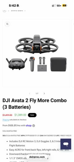 DJI AVATA2 fly more