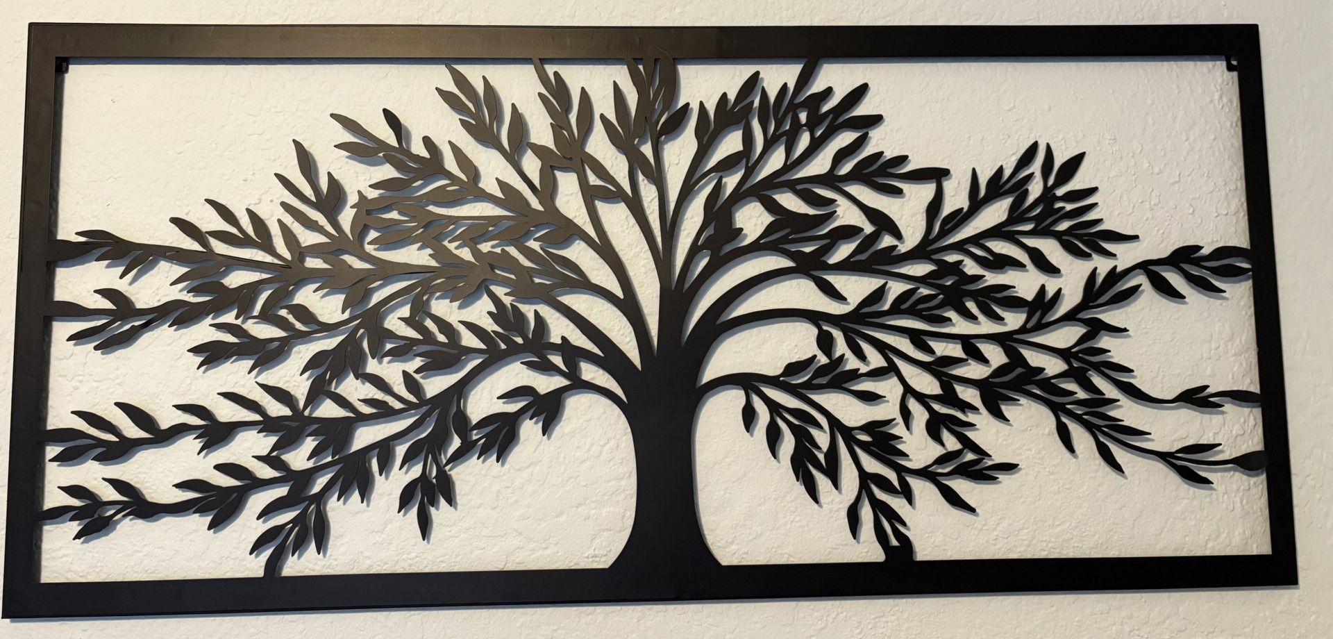 Black Metal Tree Wall Hanging
