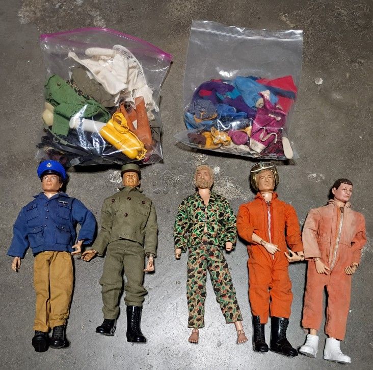 1960's Hasbro GI Joe And Captain Action Collection 