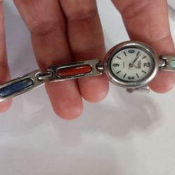 VITAGE  WATCH ⌚ WITH  NATURAL STONE  BRACELET 