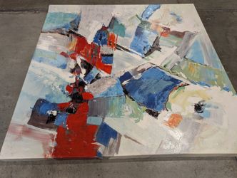 Vibrant Abstract Canvas Wall Art