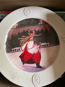 Saks 5th Ave., Christmas plate
