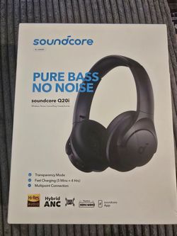 Soundcore Q20i Wireless Noise Cancelling Headphones – New