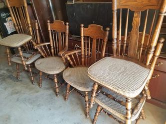 Vintage denaire dinning chairs