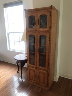 Book shelves real oak