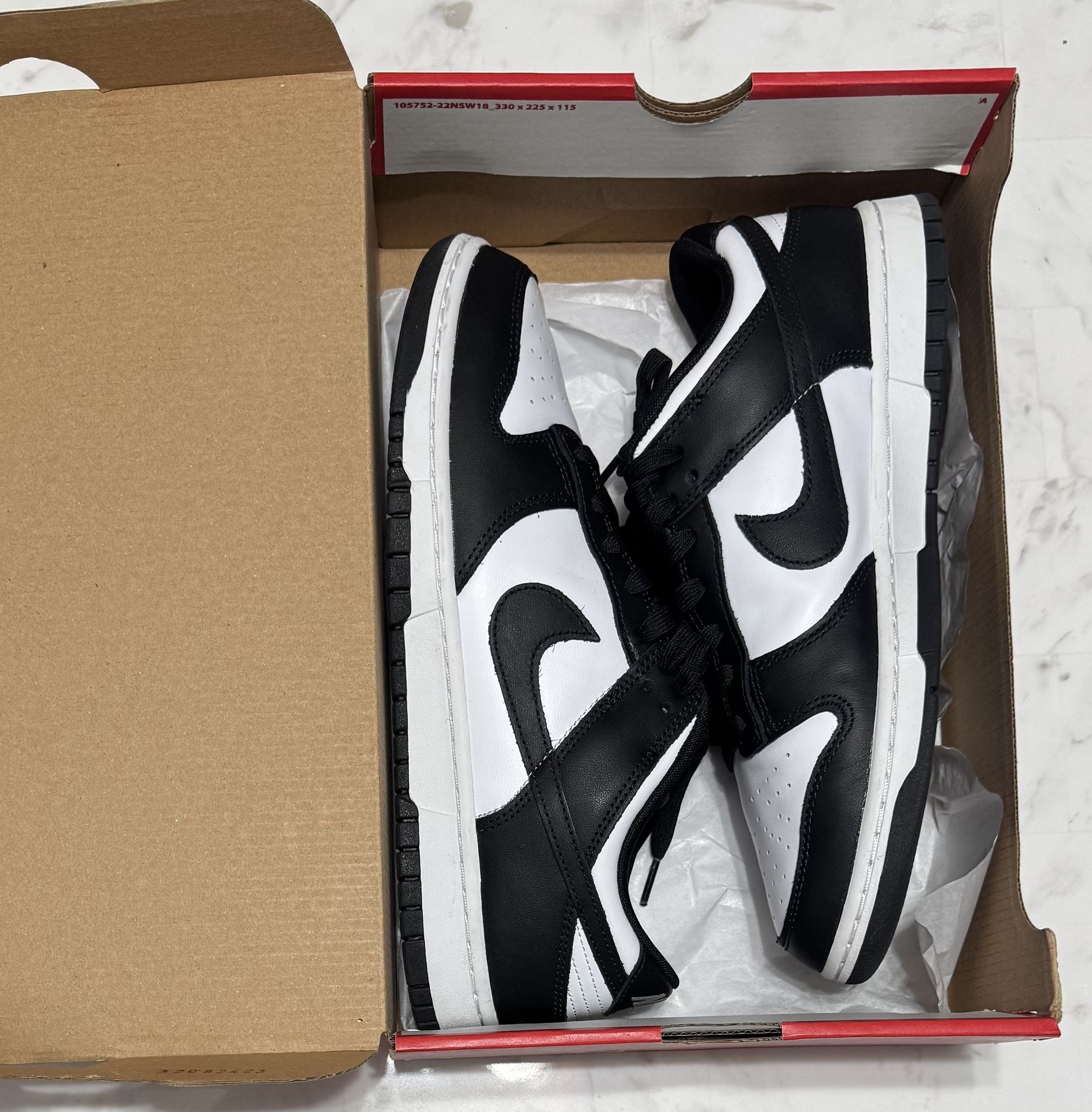 NIKE DUNK LOW RETRO  (PANDA)