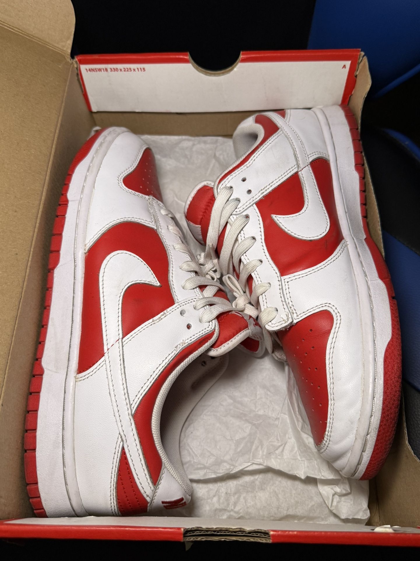 Nike Dunk Low Championship Red Size 10